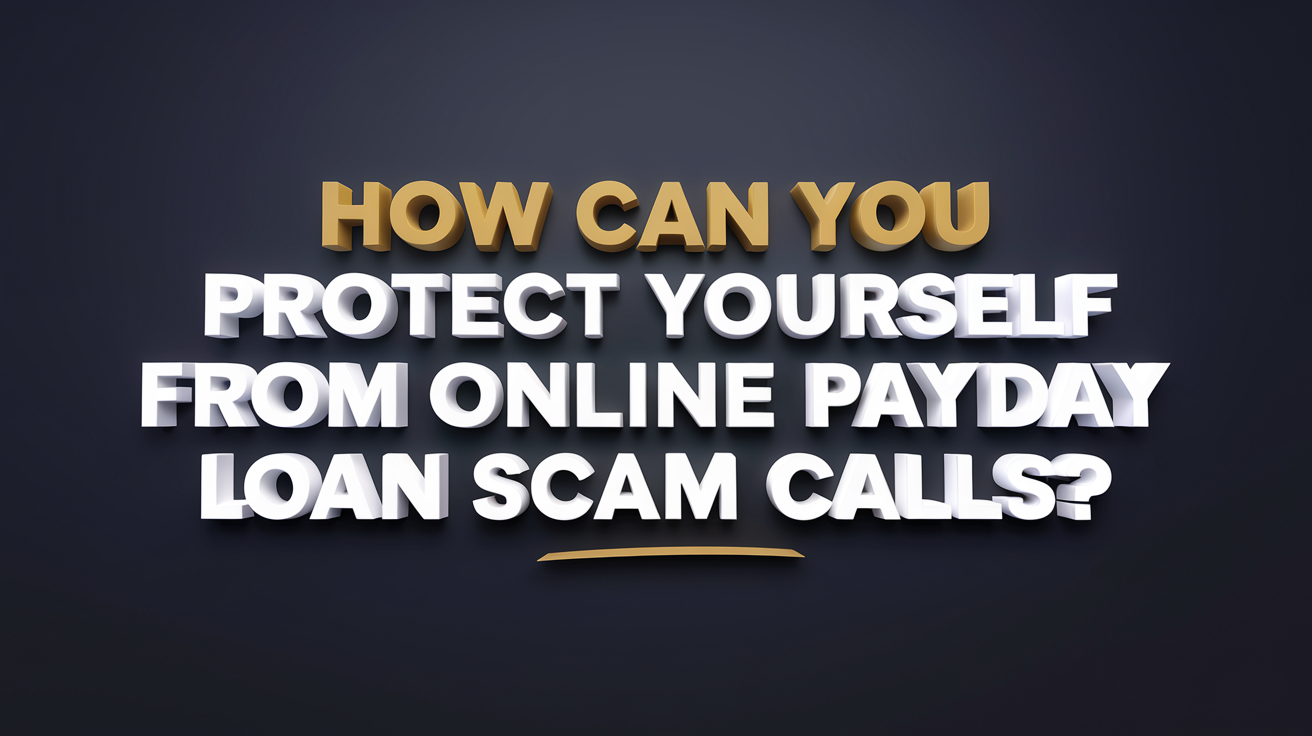 How can You Protect Yourself from Online Payday Loan Scam Calls?